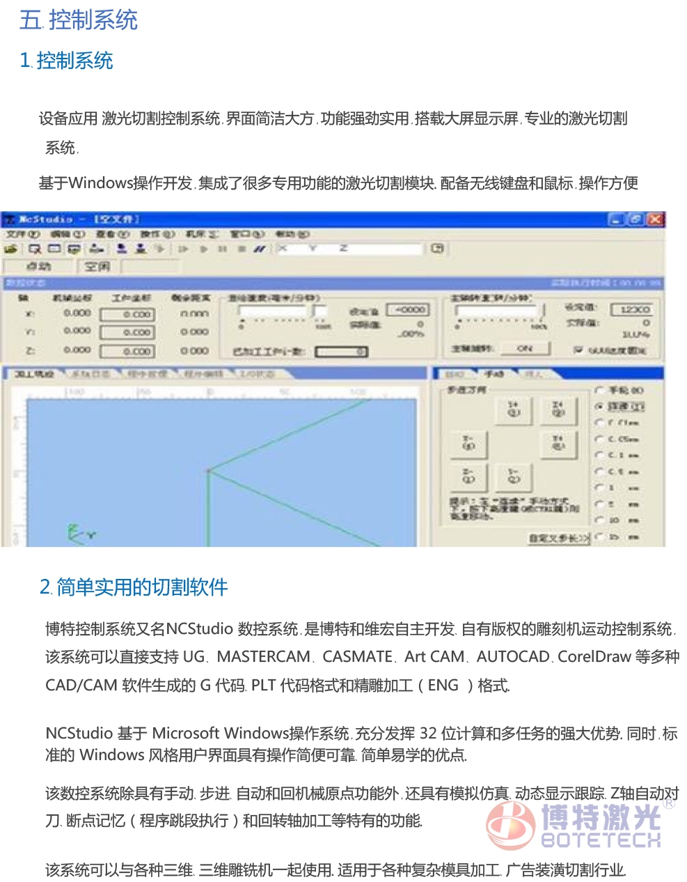 平面激光切割機